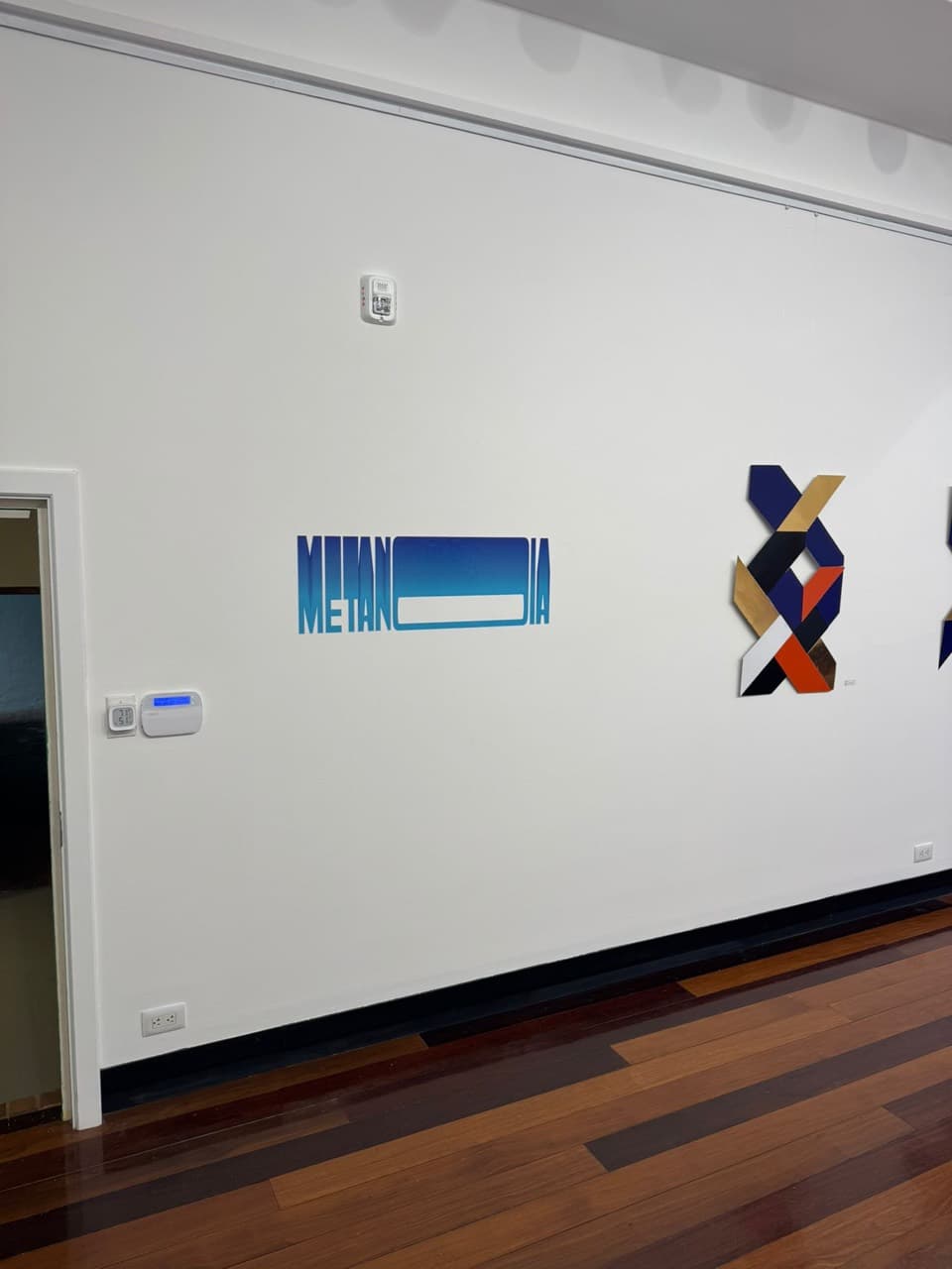 METANOIA — exhibition entrance and Nexus, Masterworks Museum, 2025.